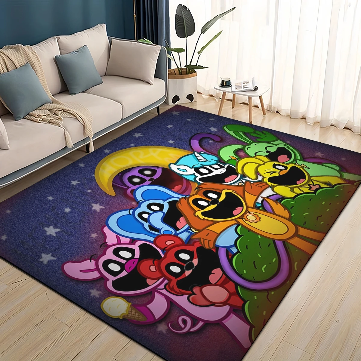Commercial Printing Inc - Karpet Permadani Kartun S-ters Tersenyum C-critters