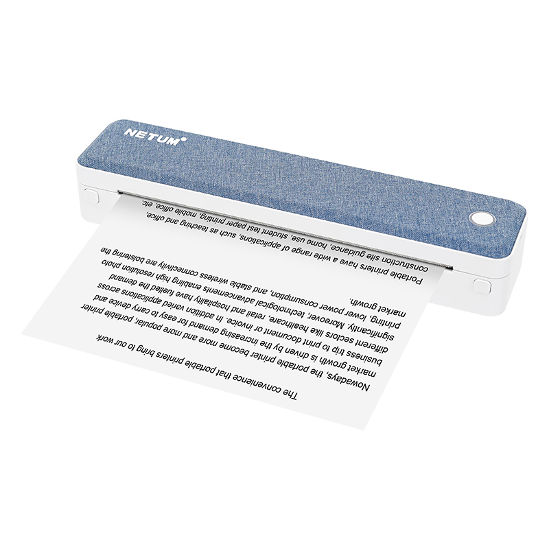Commercial Document Printing - Printer Thermal Portabel A4 Bluetooth Bisnis
