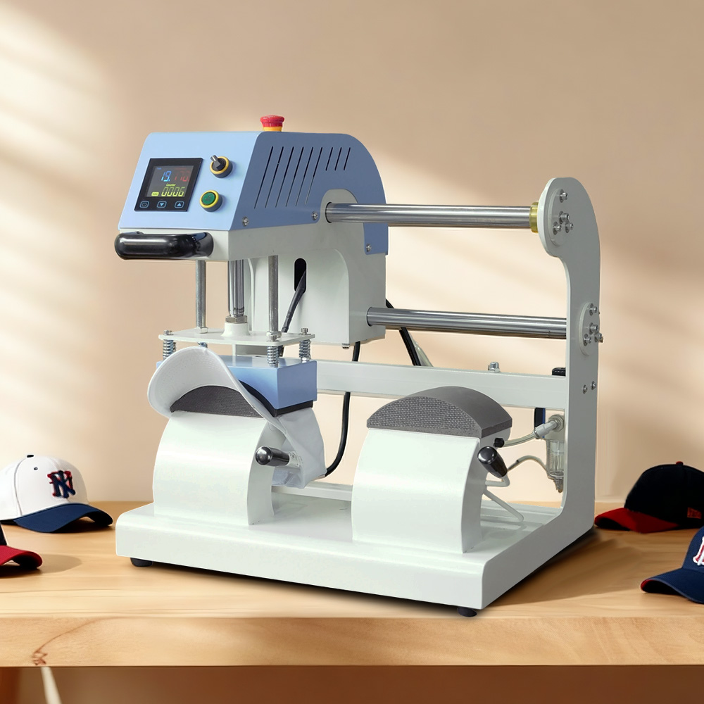 Commercial Grade Printing Press - Mesin Press Panas Pneumatik Dua Platena