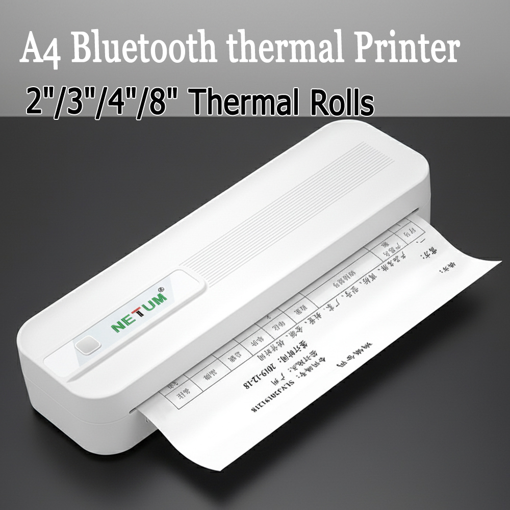 Commercial Document Printing - Printer Thermal A4 Portabel Tanpa Tinta,