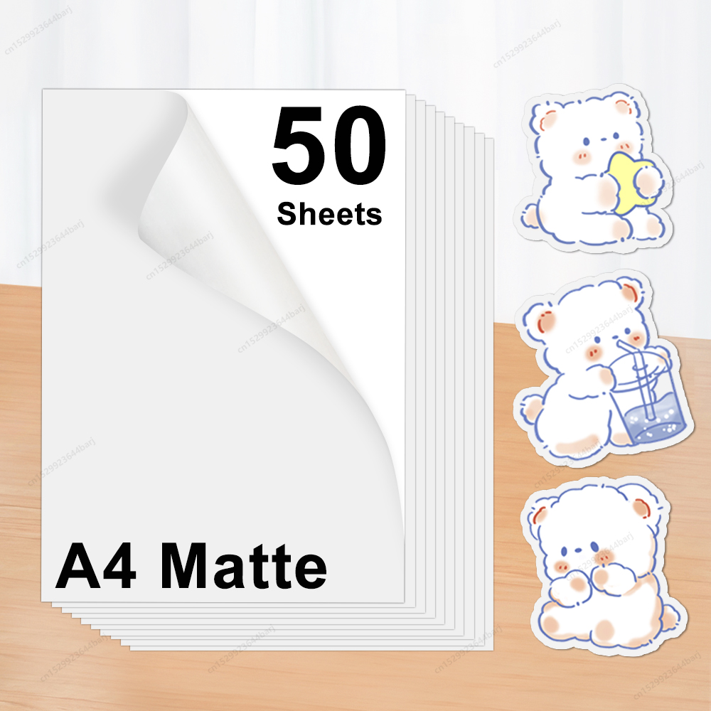 Commercial Printing Paper - Stiker vinil meja cetak Matte 20/50