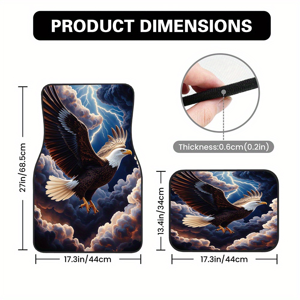 4 Buah Karpet Lantai Pola Eagl - Commercial Printing & Packaging Pvt Ltd ulasan dan harga