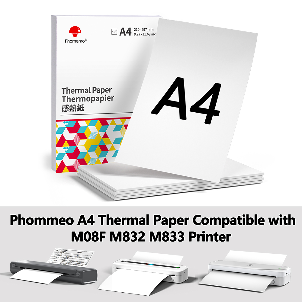 Phomemo kertas Printer A4 kert - Commercial Printing Paper ulasan dan harga
