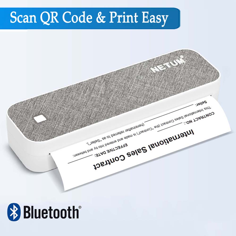 Printer Termal Portabel A4 Blu - Commercial Document Printing ulasan dan harga