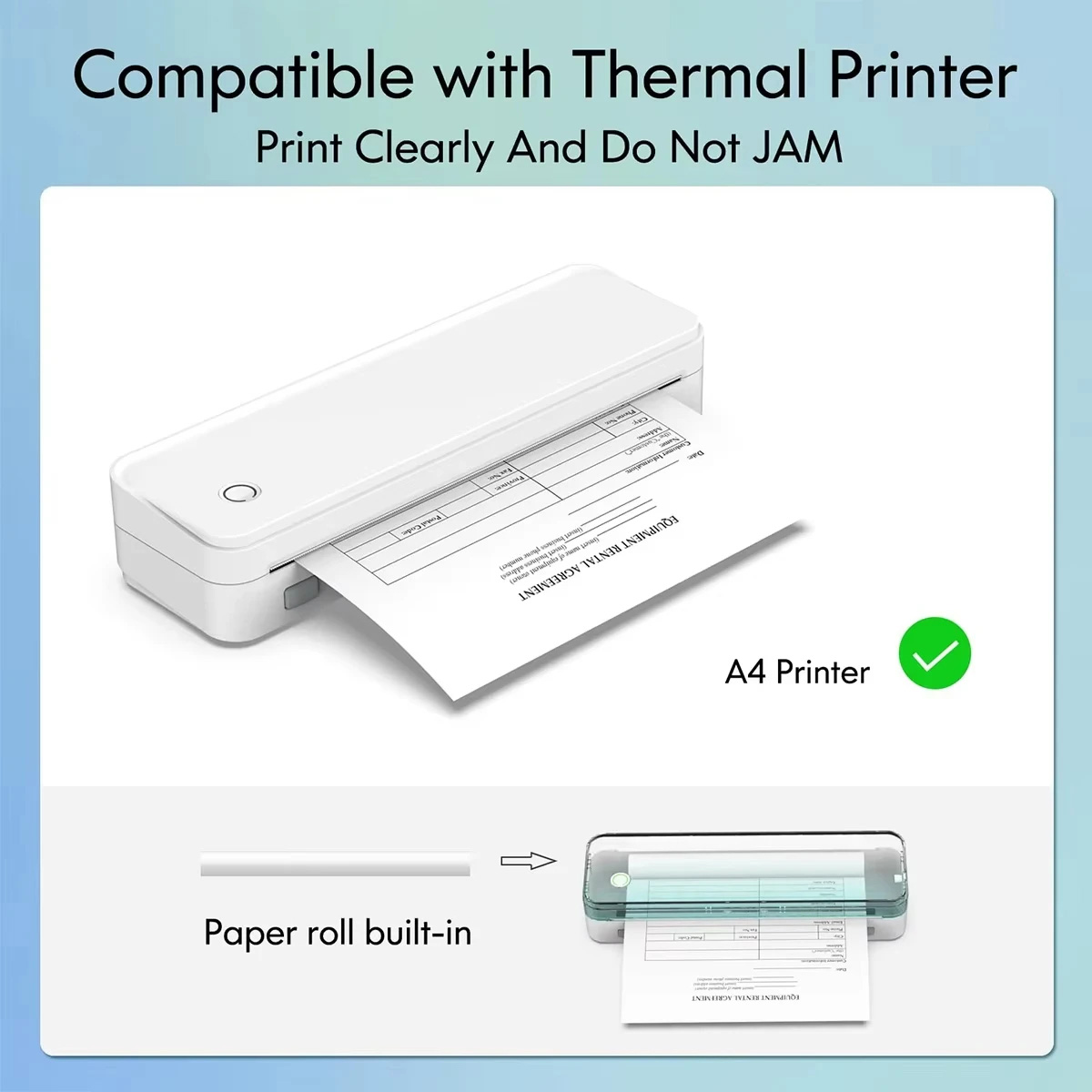 Gulungan Kertas Termal A4 1/2/ - Commercial Document Printing ulasan dan harga