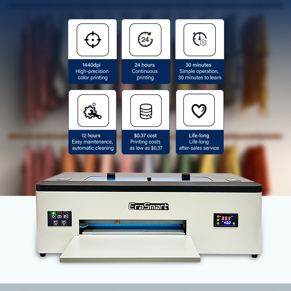 EraSmart 1390 kepala cetak Pri - Commercial Printing Machine For Shirts ulasan dan harga