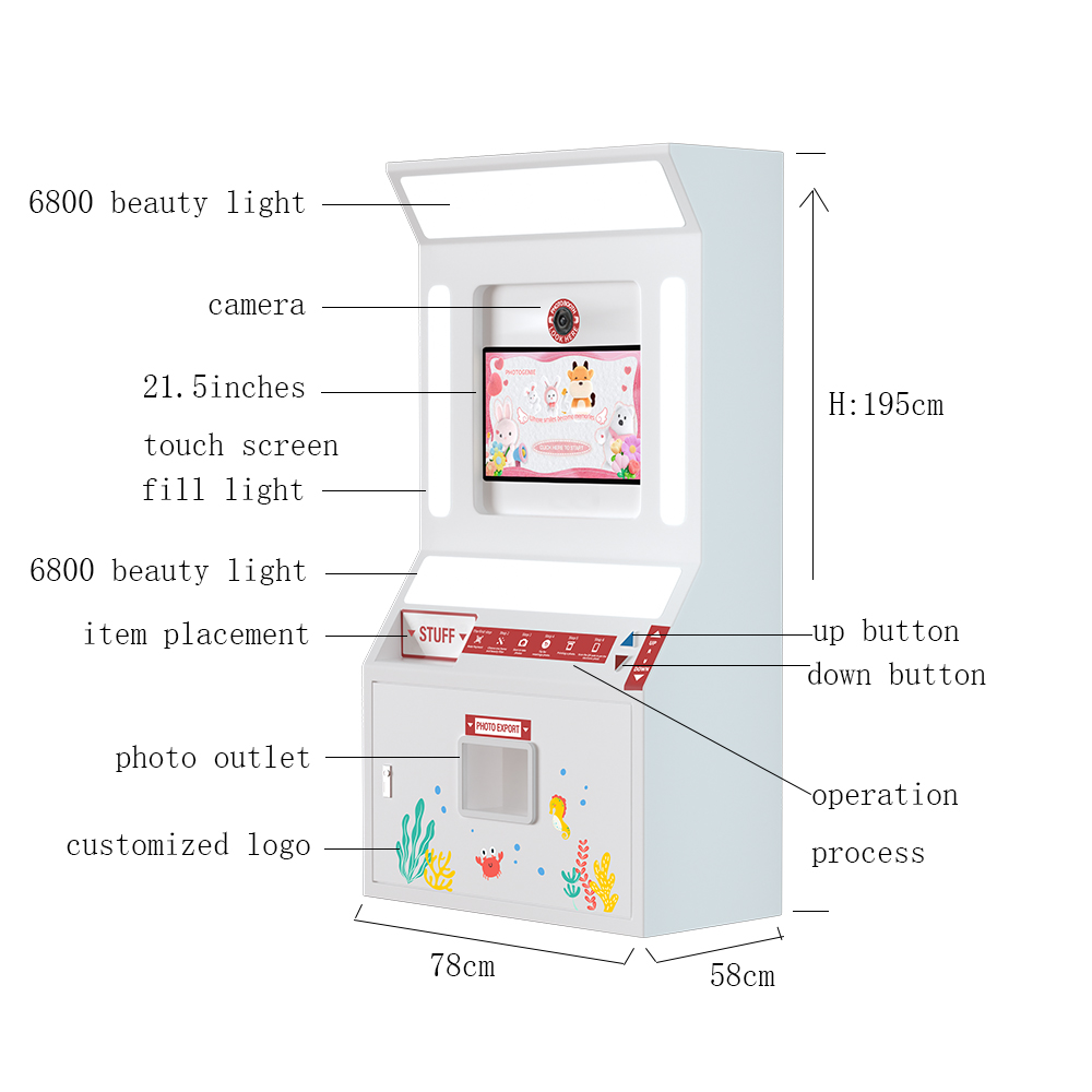 Booth Foto Layar Sentuh Cetak  - Commercial Printing & Packaging Pvt Ltd ulasan dan harga