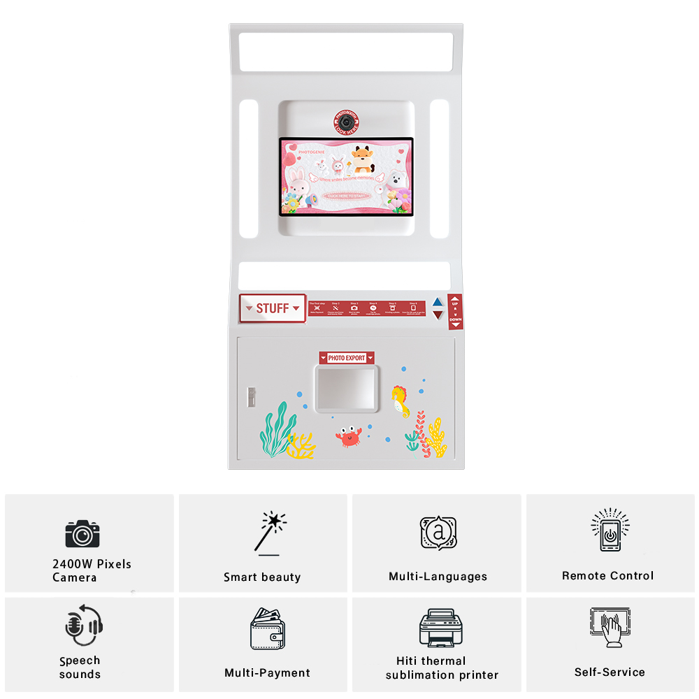 Booth Foto Layar Sentuh Cetak  - Commercial Printing & Packaging Pvt Ltd ulasan dan harga