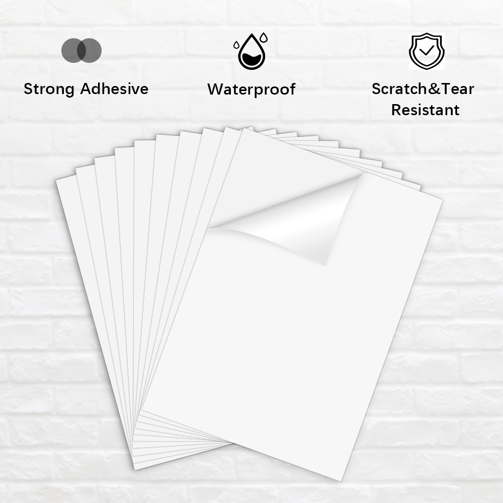 Stiker vinil meja cetak Matte  - Commercial Printing Paper ulasan dan harga